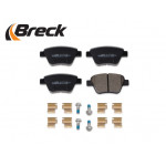 BRECK Bremsbelagsatz, Scheibenbremse